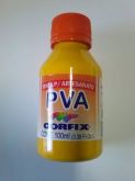 Tinta PVA Amarelo Escuro 100ml